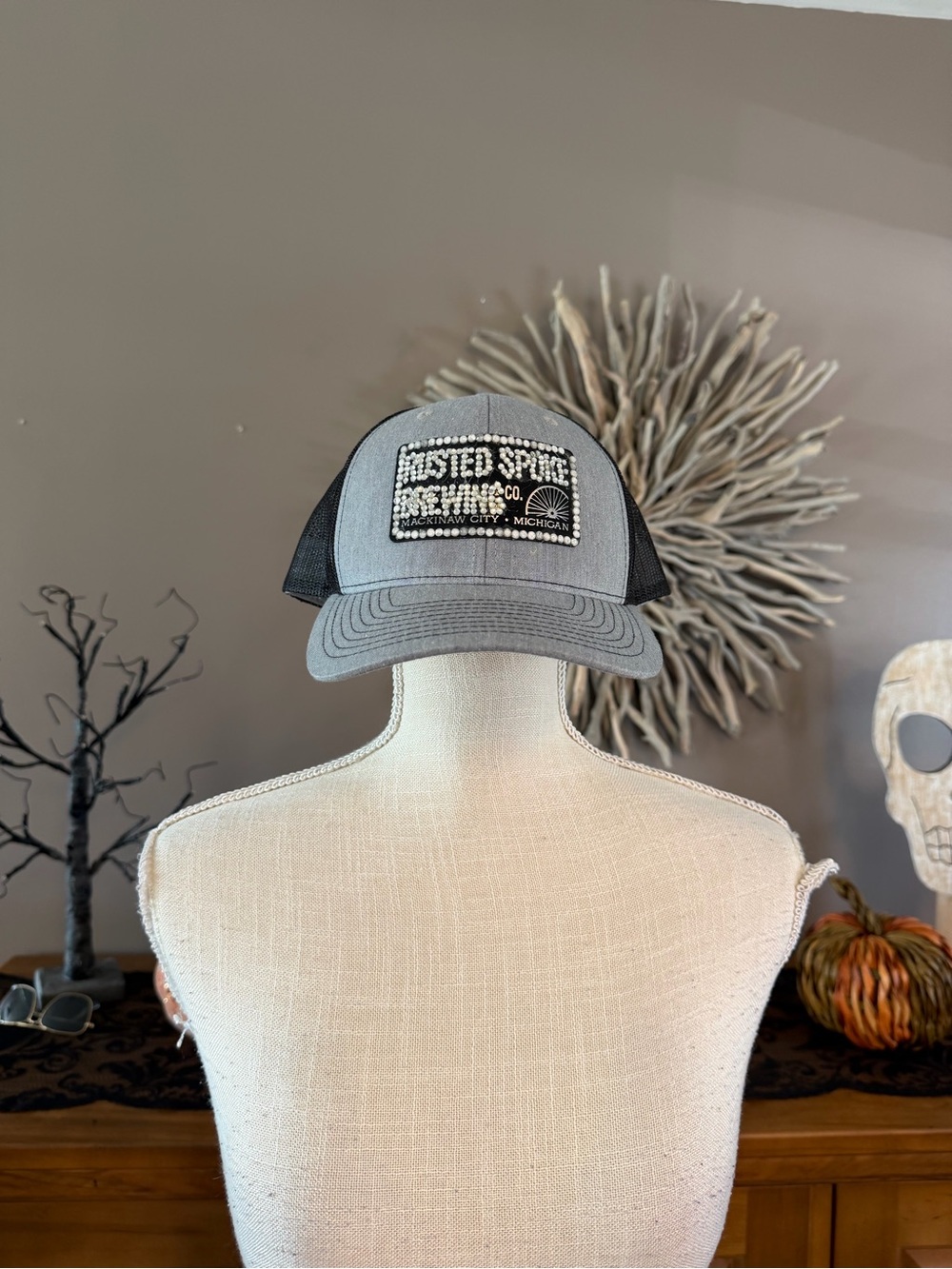 Rusted Spoke Brewing Co Mackinaw City hat